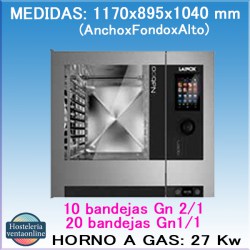 LAINOX HORNO NABOO 102 GAS